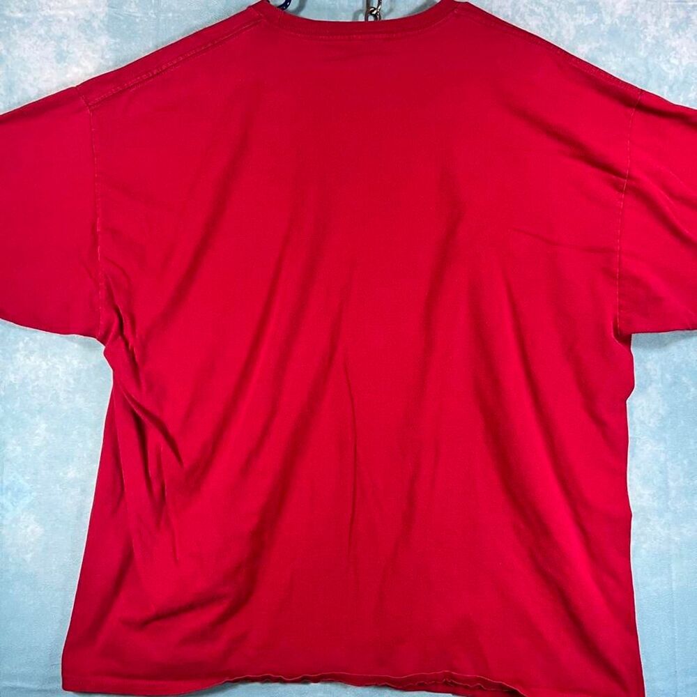Y2K VTG O-neill Men's Red and Burgundy T-shirt Vintage